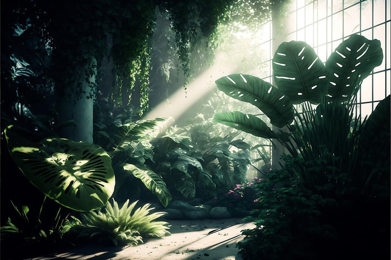 Glasshouse at The Conservatory & Botanical Gardens